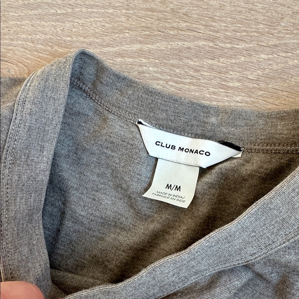 Club Monaco Sleeveless Maxi Dress in Taupe Twist Front - Picture 7 of 9